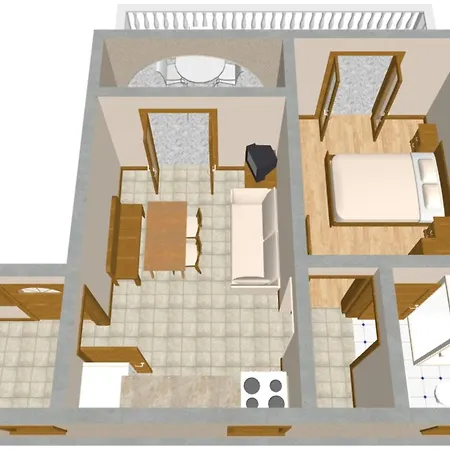 Apartament With Parking Space Povile, Novi Vinodolski - 2398