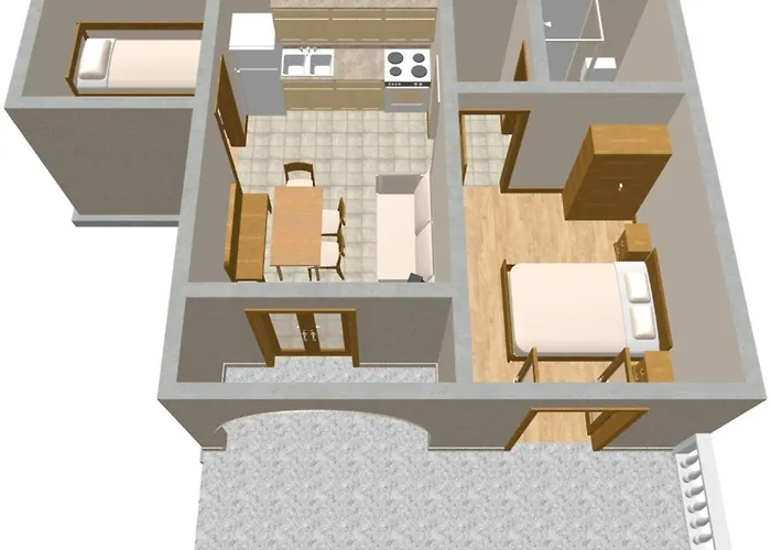 Appartement With Parking Space Povile, Novi Vinodolski - 2398 Povile