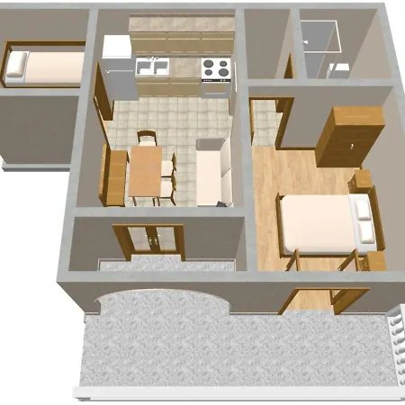 Apartament With Parking Space Povile, Novi Vinodolski - 2398 Povile